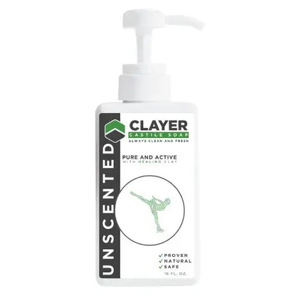 Organic Castile Soap - Figure Ice Skating - 16 fl oz. - CLAYER