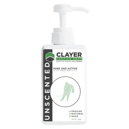 Organic Best Castile Soap - Hockey Players - 16 fl oz. - CLAYER
