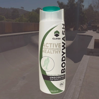 Skateboarders Natural BodyWash - 16 fl. oz - CLAYER