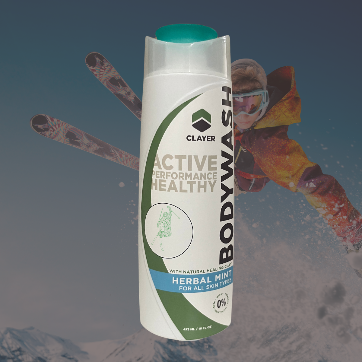 skier natural bodywash