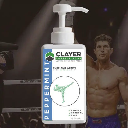 Organic Castile Soap - Fighters - 16 fl oz. - CLAYER