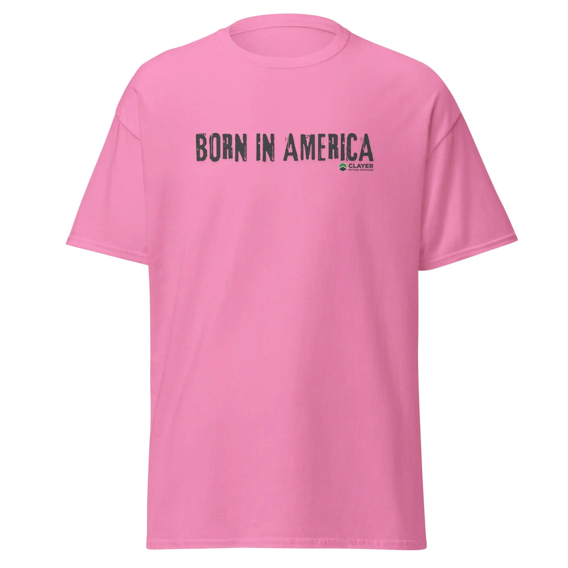 Born in America - Unisex classic tee CLAYER- green clay - healing clay - bentonite clay