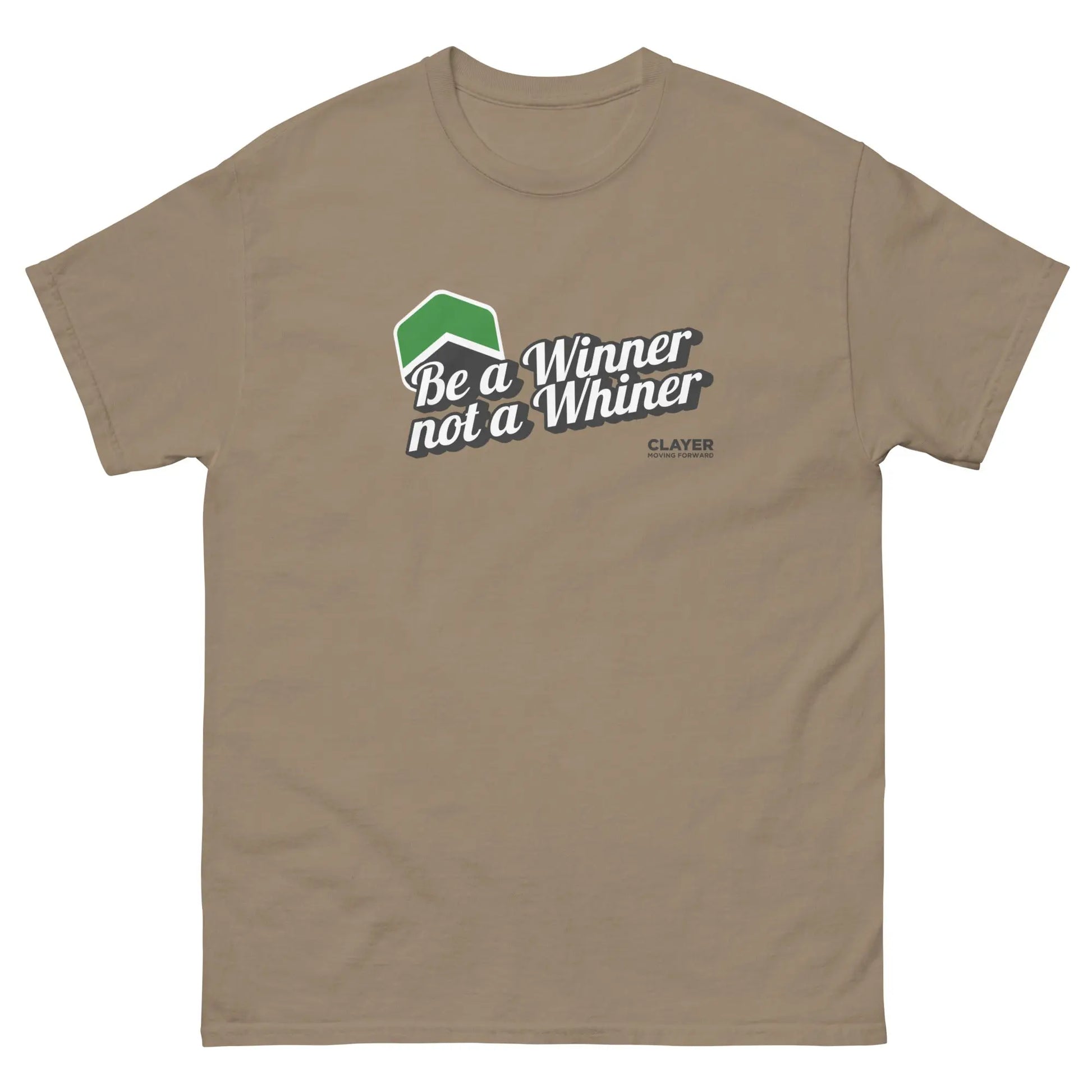 Be a Winner - Unisex classic tee CLAYER- green clay - healing clay - bentonite clay