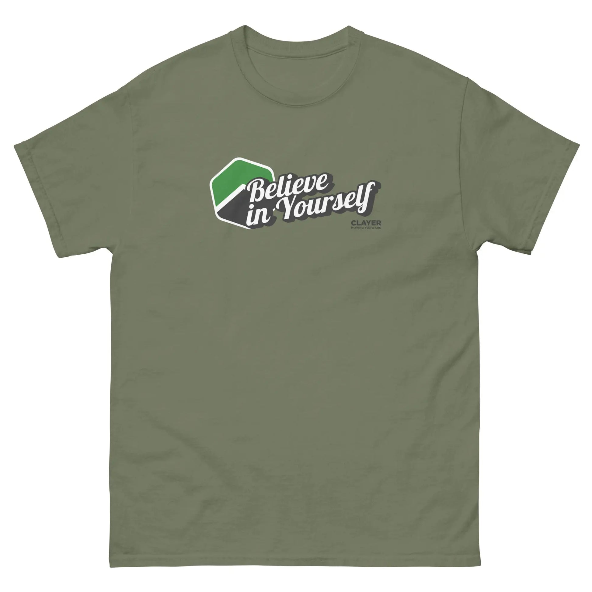 Believe in Yourself - Unisex classic tee CLAYER- green clay - healing clay - bentonite clay