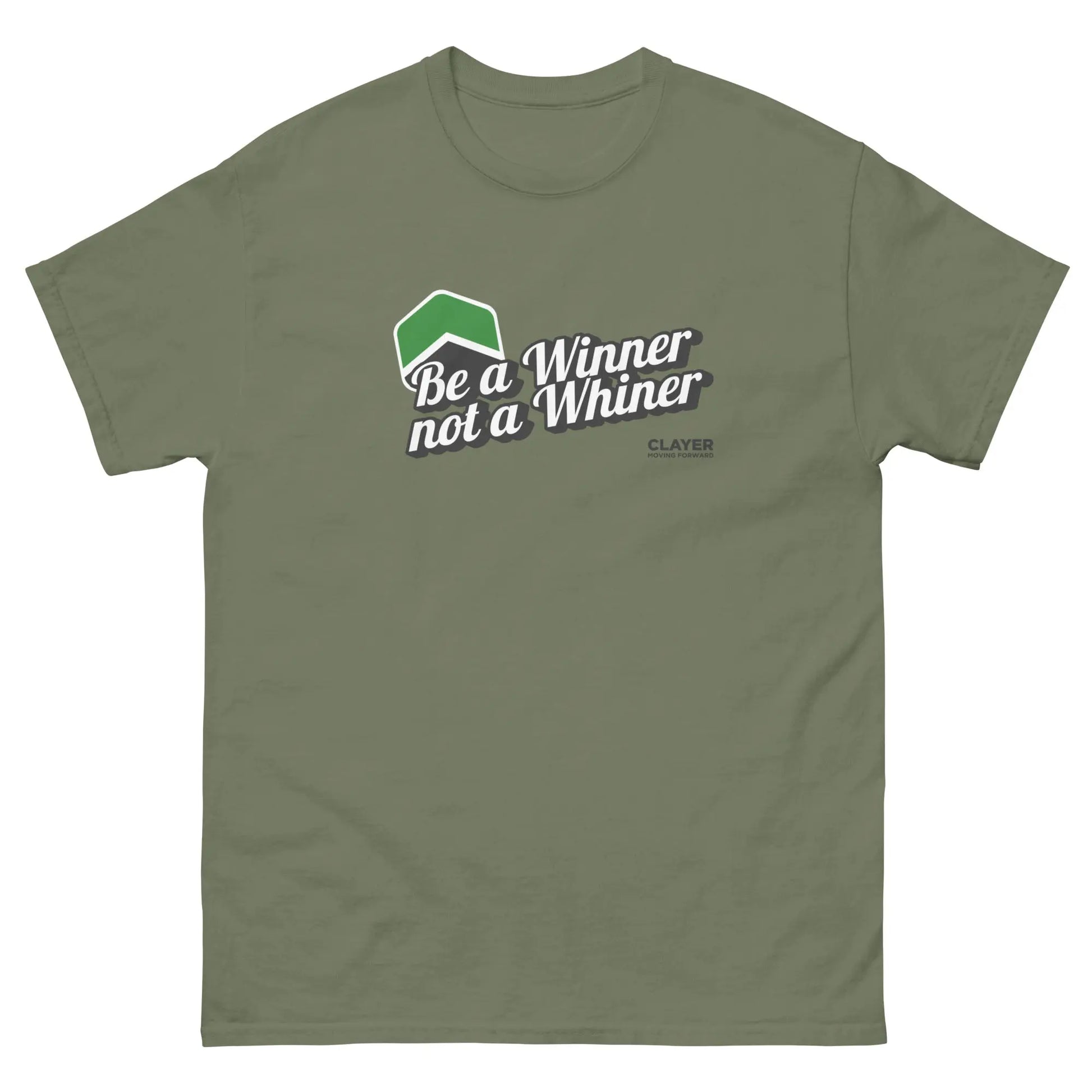 Be a Winner - Unisex classic tee CLAYER- green clay - healing clay - bentonite clay