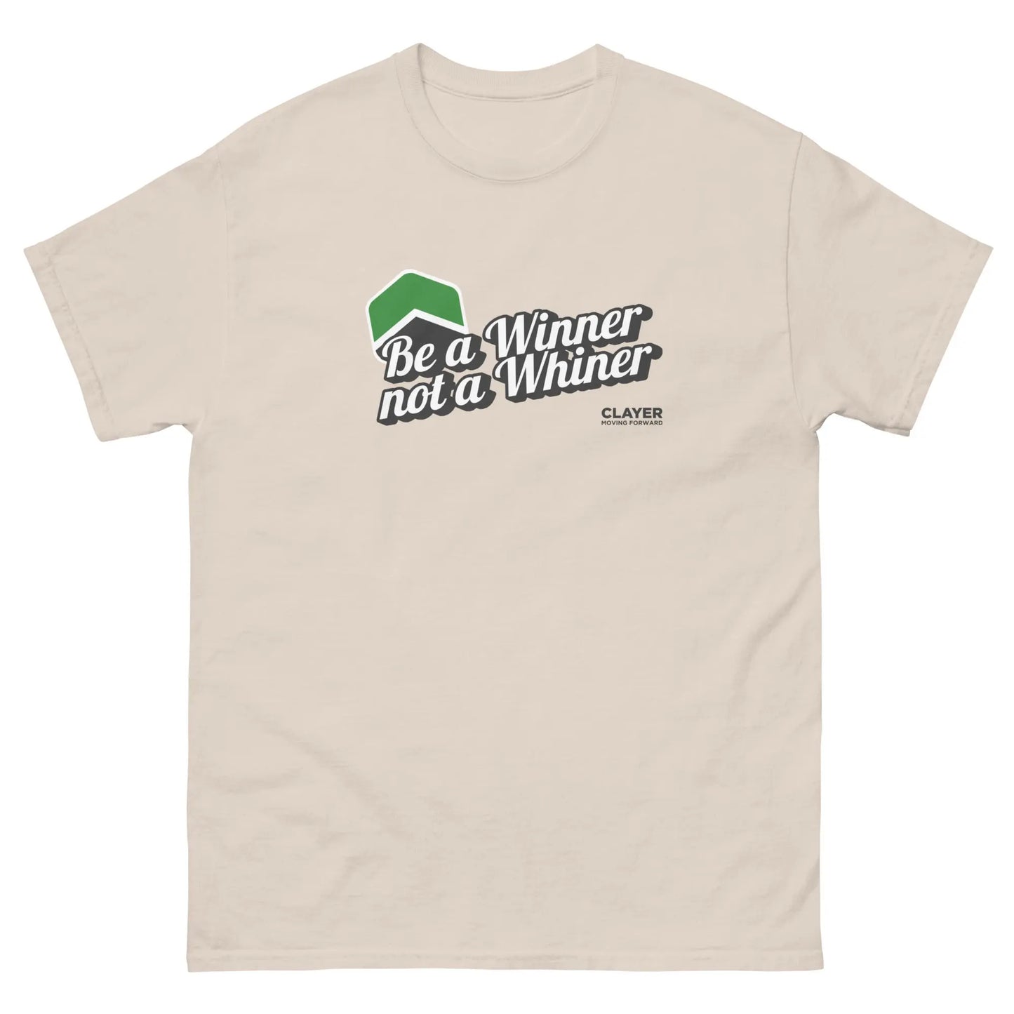 Be a Winner - Unisex classic tee CLAYER- green clay - healing clay - bentonite clay