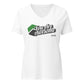 You are Awesome - Women’s relaxed v-neck t-shirt CLAYER- green clay - healing clay - bentonite clay